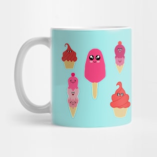 Cute Ice Cream Combo Mug